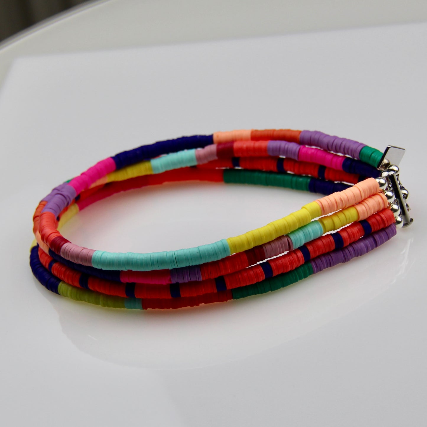 ODE TO JOY multi-row necklace