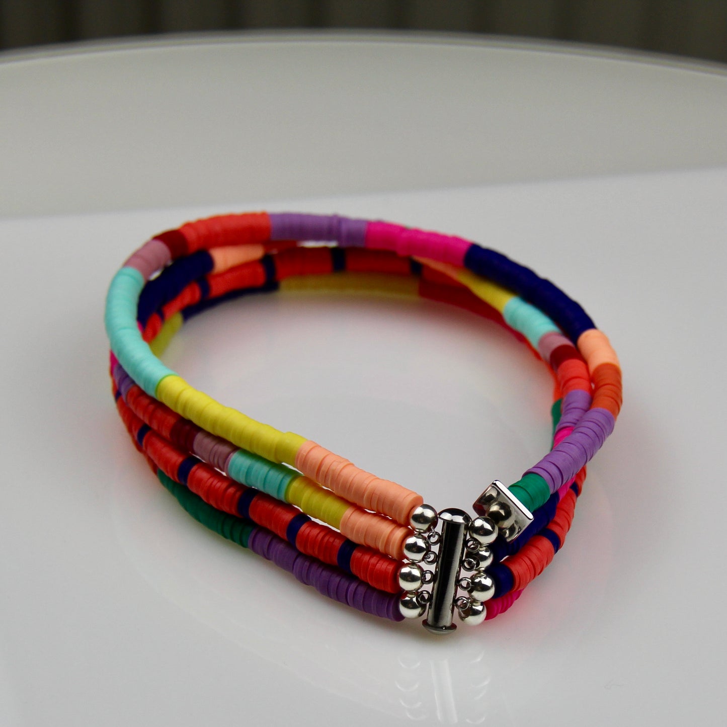 ODE TO JOY multi-row necklace