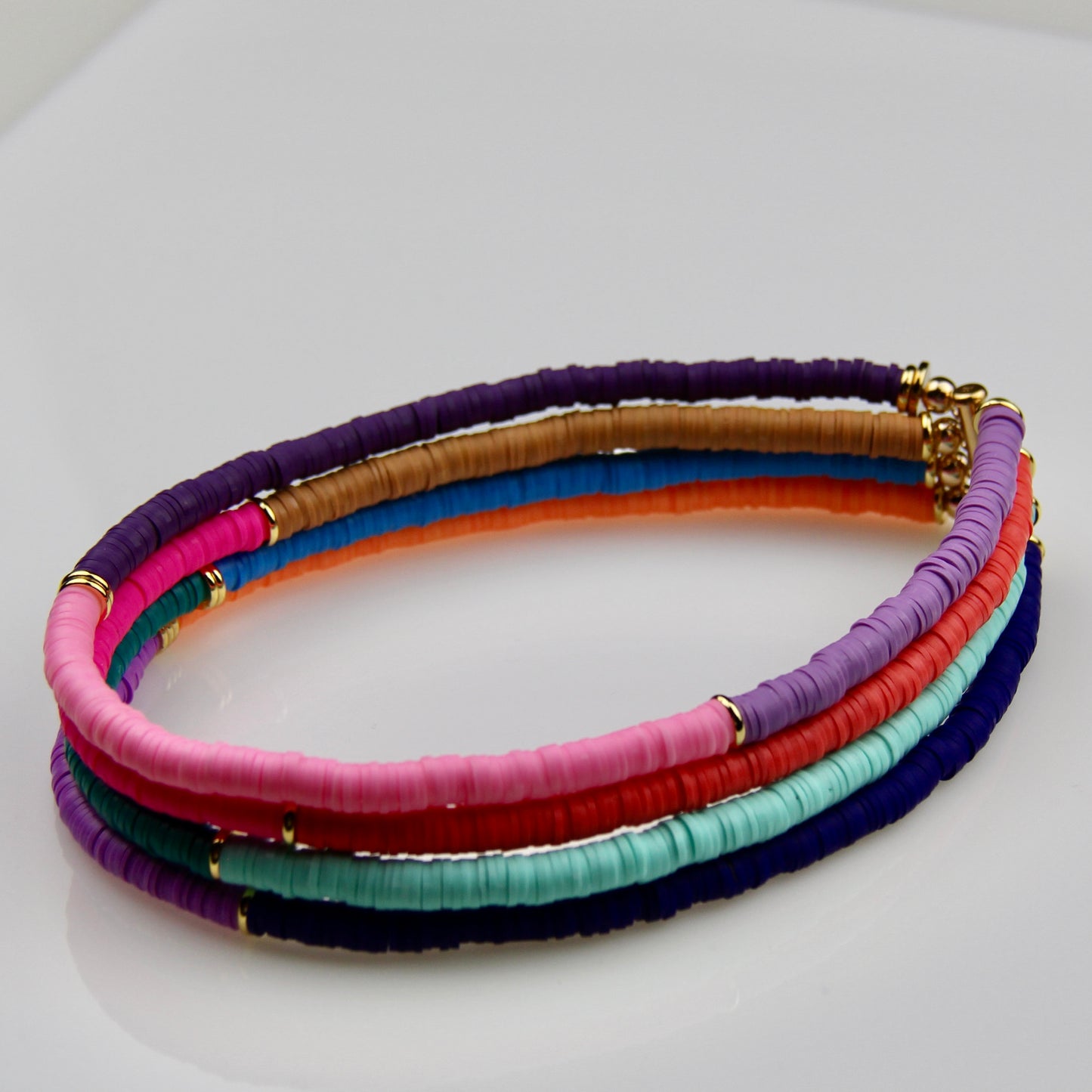 ODE TO JOY multi-row necklace