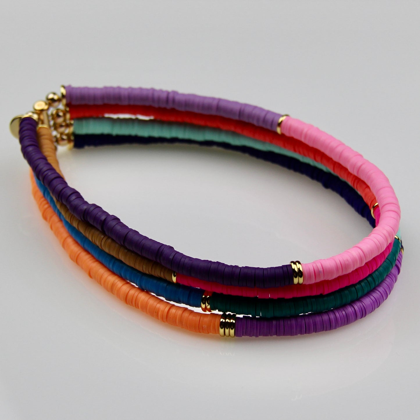 ODE TO JOY multi-row necklace