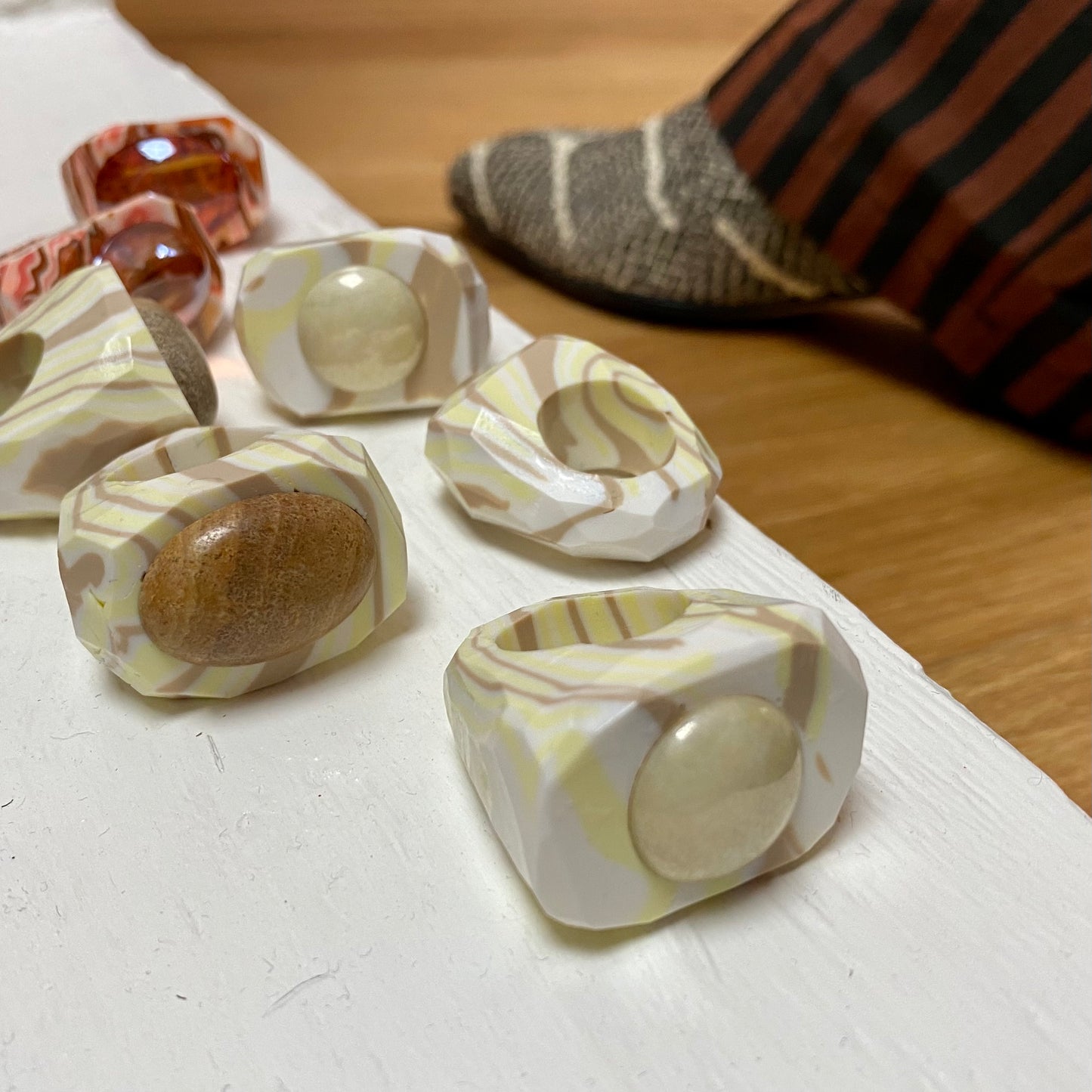 MISS MARBLE ring