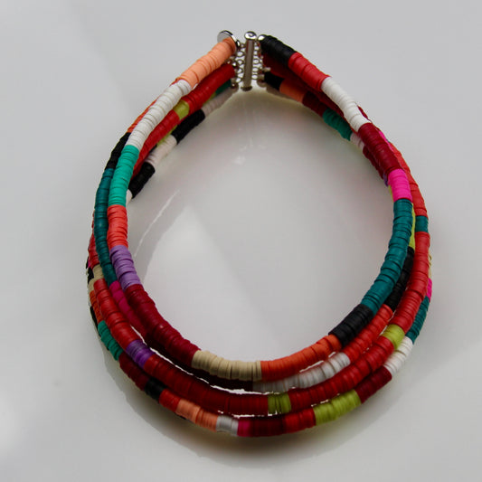 ODE TO JOY multi-row necklace