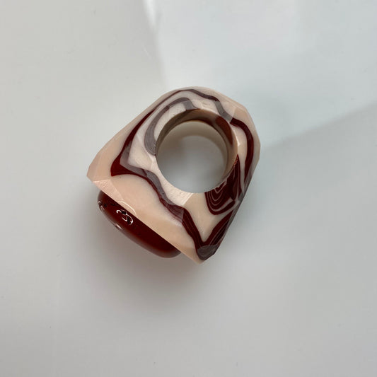 MISS MARBLE ring