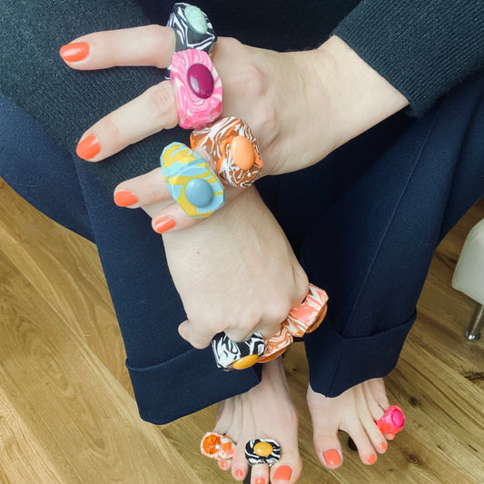 MISS MARBLE ring